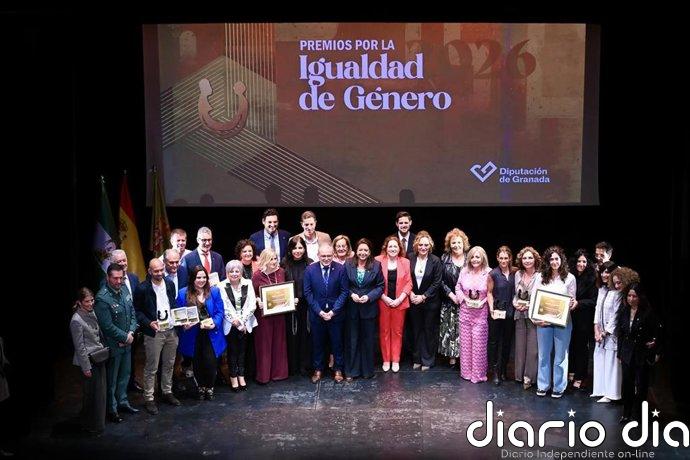 La Diputación de Granada entrega sus XIV Premios por la Igualdad de Género a colectivos y personas de la provincia