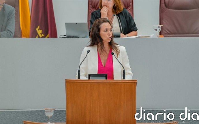 La diputada regional Virginia Martínez deja Vox y se marcha al Grupo Mixto