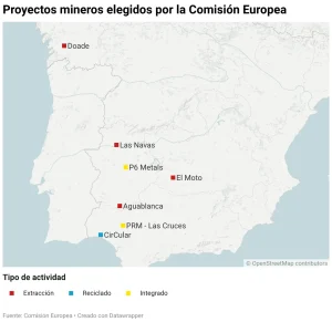 La fiebre por las tierras raras: España, un 'yacimiento clave' para la autonomía europea y con proyectos en Extremadura