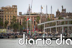 La flotilla rumbo a Gaza parte de Barcelona, pero atracará en un puerto cercano por la climatología