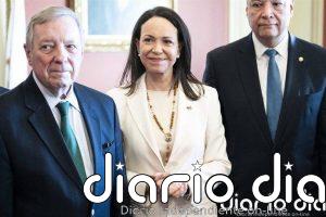 La opositora venezolana María Corina Machado se verá la próxima semana con Feijóo y Abascal en su visita a Madrid