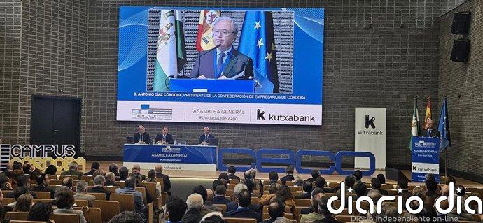 La patronal cordobesa cierra 2025 con un "resultado positivo" de 100.000 euros y aprueba 1,8 millones de presupuesto