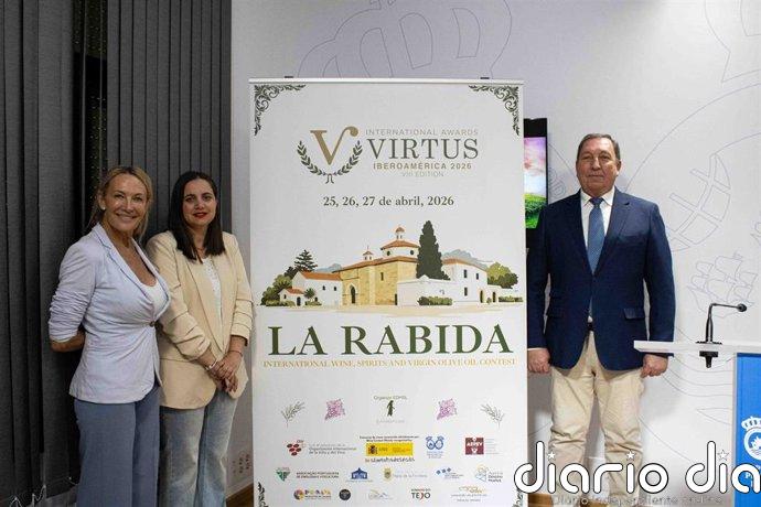 La Rábida (Huelva) acoge el Concurso Internacional de vinos, espirituosos y Aoves Virtus Iberoamérica 2026