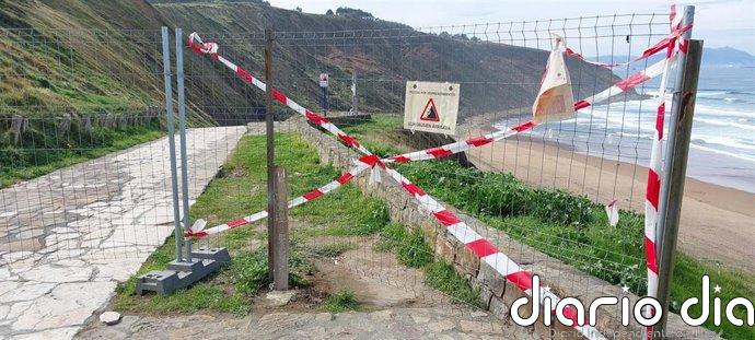 La rampa de acceso a Barinatxe en Sopela (Bizkaia) permanecerá cerrada durante Semana Santa