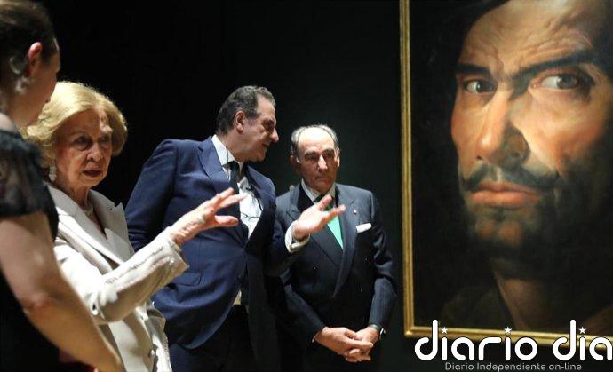 La Reina Sofía recorre las 50 obras de la exposición "Zurbarán" en la National Gallery de Londres