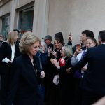 La reina Sofía y las infantas Elena y Cristina, en la Procesión del Cristo de los Mineros de Cartagena