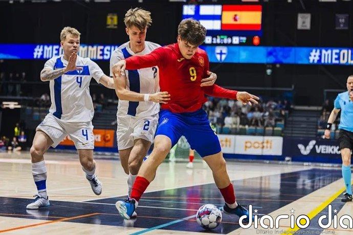 La selección española de fútbol sala rescata un empate en el primero de sus amistosos ante Finlandia