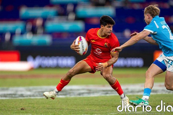 La selección española masculina de rugby seven termina tercera en las Series Mundiales de Hong Kong