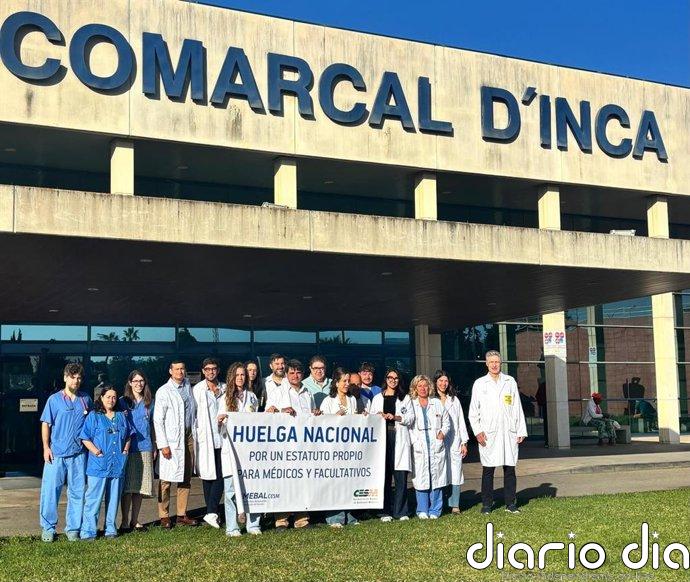 La tercera semana de huelga de médicos sigue con un seguimiento "muy amplio" en Baleares