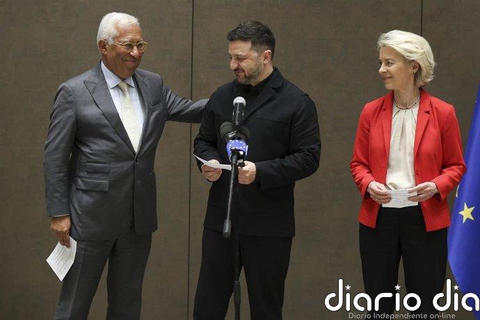 La UE espera desembolsar los primeros 3.200 millones del préstamo a Kiev en junio