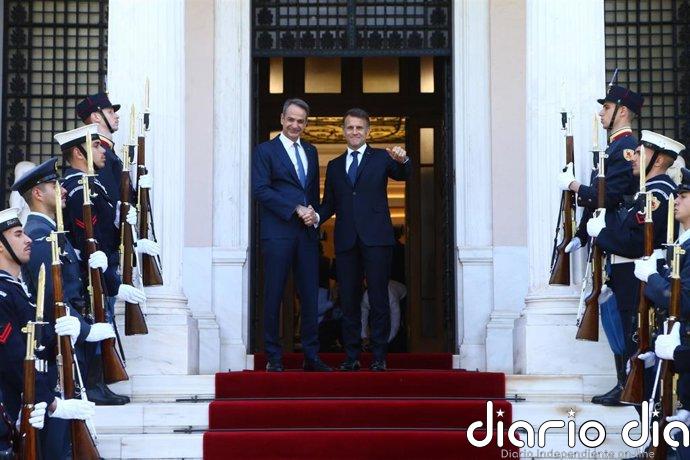 La visita de Macron a Grecia culmina con la firma de un acuerdo para reforzar la asociación estratégica bilateral