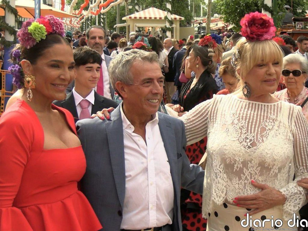 Lluvia de vips en la fiesta del Turronero en la Feria. De Gloria Camila y Rocío Flores, a Bertín Osborne y Toñi Moreno