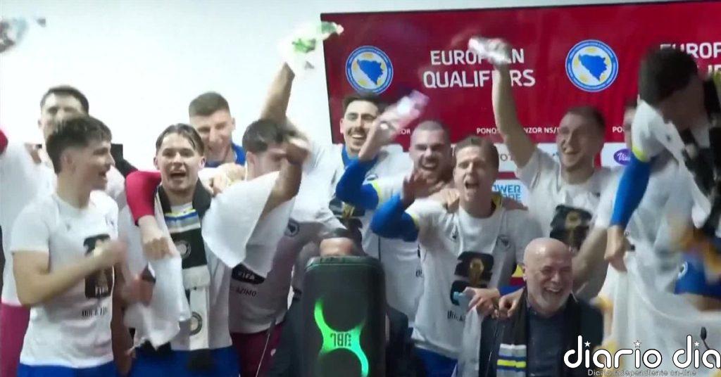 Locura total en Bosnia por el Mundial: fiesta imparable de jugadores y aficionados