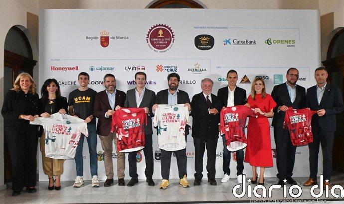 López Miras respalda la primera Ruta Ciclista Camino de la Cruz, organizada por CEO Congress