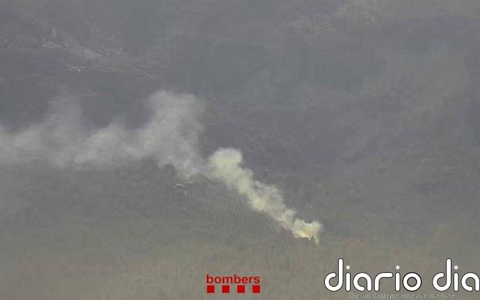 Los Bombers dan por controlado el incendio forestal en Capafonts (Tarragona)