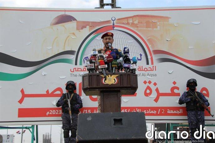 Los hutíes de Yemen reivindican ataques conjuntos con Irán y Hezbolá contra el centro de Israel