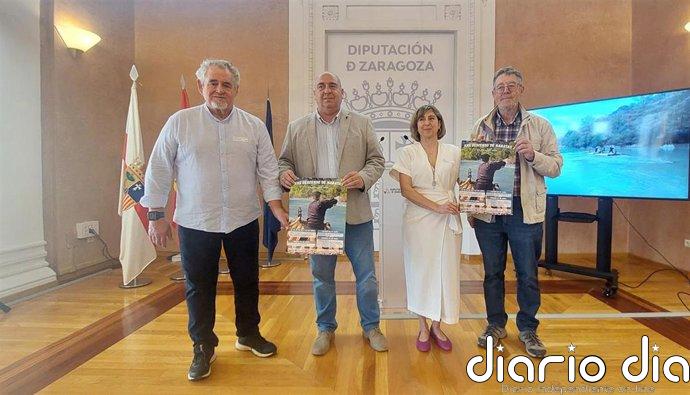 Los nabateros dejarán este fin de semana una "huella de cultura" en el río Gállego