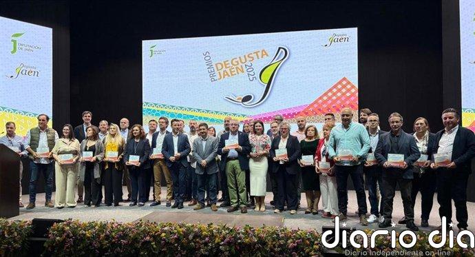 Los XII Premios Degusta Jaén reconocen el compromiso con la calidad del sector agroalimentario jiennense