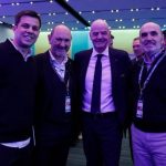 Louzán se reúne con Infantino en Vancouver antes del Congreso de la FIFA