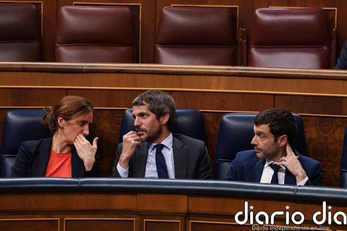 Malestar en Sumar por la ausencia de ministros del PSOE en el debate en el Congreso sobre el decreto de vivienda