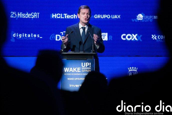 Mañueco critica la financiación autonómica "impuesta" por el Gobierno y la define como "un ataque" a las comunidades