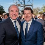 Mañueco felicita a Azcón por su investidura y destaca su "capacidad de gestión" e "incuestionable compromiso" con Aragón