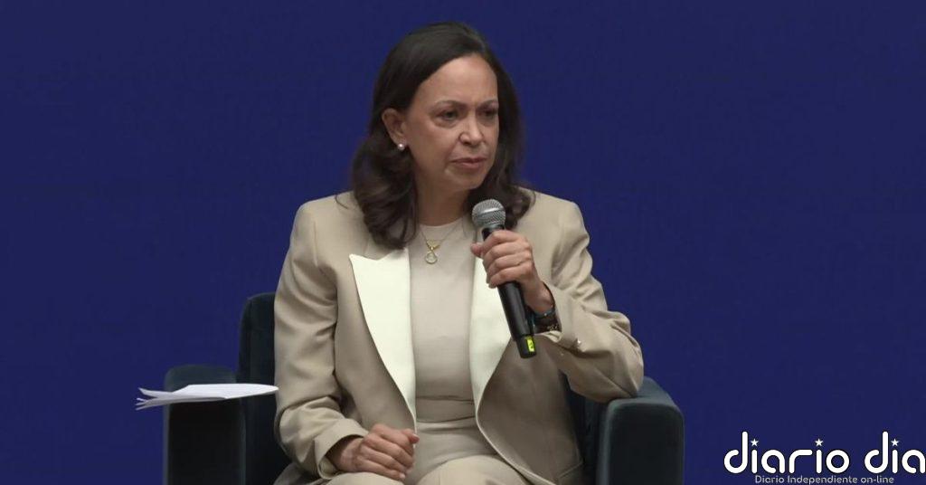 María Corina Machado dice que no se arrepiente de haberle dado su Nobel a Trump