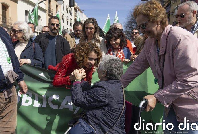 María Jesús Montero presenta este sábado en Cádiz su plan para una "nueva sanidad pública andaluza"