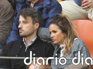 Marta López, de lo más cómplice con su marido, Alejandro Huerta, en una de sus pocas apariciones juntos