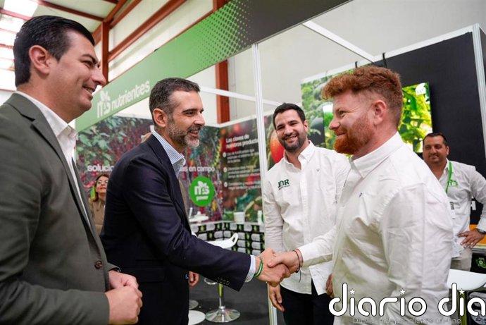 Más de 130 entidades y empresas andaluzas se dan cita en la feria de agricultura Expolevante en Níjar (Almería)