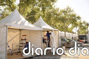 Más de 200 profesionales ultiman el recinto ferial que acogerá la Palma International Boat Show