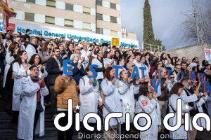 Médicos madrileños afrontan este martes una nueva jornada de huelga con una concentración en el Gregorio Marañón