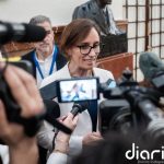 Mónica García subraya que las primarias no son un debate a tener "frente a las cámaras" e insiste en los militantes