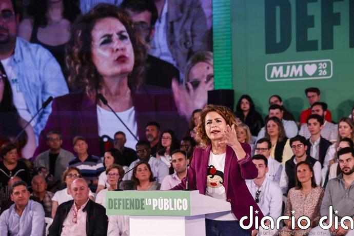 Montero abrirá campaña del 17M en Granada y el 1 de mayo se manifestará en Málaga y tendrá mitin con Sánchez y Zapatero