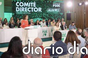 Montero agradece la "capacidad de integración" interna para que PSOE-A concurra con listas "serias" para "ganar" el 17M