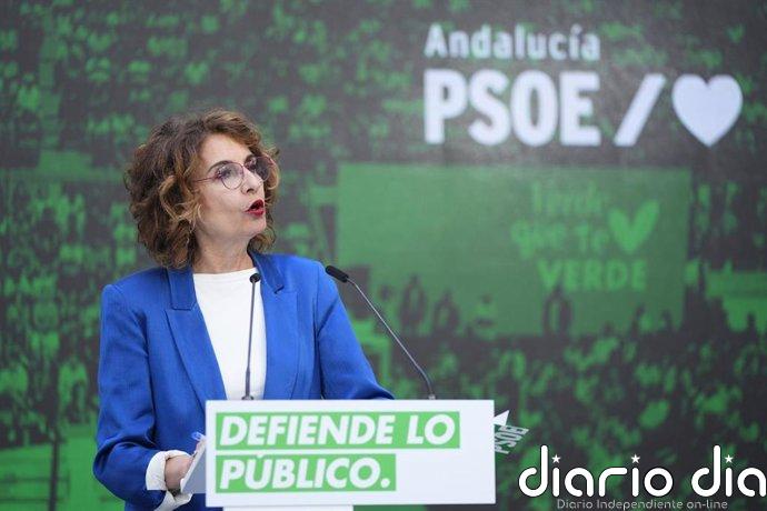 Montero saluda el acuerdo de Por Andalucía y descarta un pacto con Moreno para evitar que Vox entre en la Junta