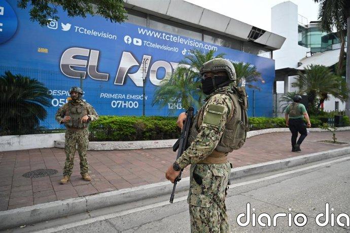 Muere un preso condenado por el ataque a la sede de un canal de televisión ecuatoriano en enero de 2024