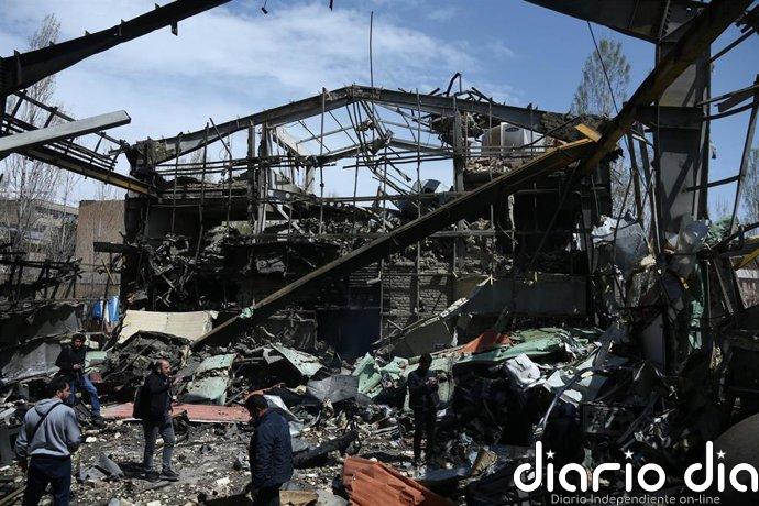 Mueren al menos cinco personas en el centro de Irán en nuevos aéreos de EEUU e Israel