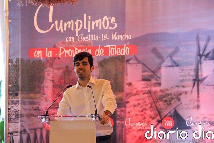 Nacho Hernández, único candidato a la Secretaría General de Juventudes Socialistas de la provincia de Toledo