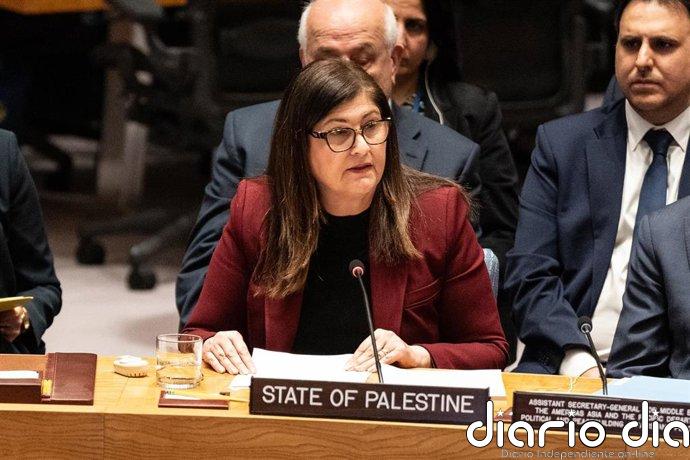 Palestina acusa a Israel de restringir la entrada de ayuda a la Franja de Gaza ante el Consejo de Seguridad