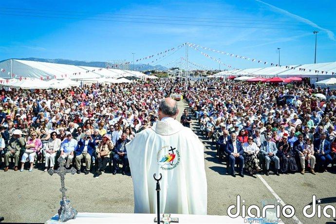 Palma celebra la misa rociera con motivo de su Feria de Abril