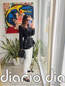 Paula Echevarría confirma que el dúo cromático más sencillo es también el más 'chic' -y elegante- de la temporada