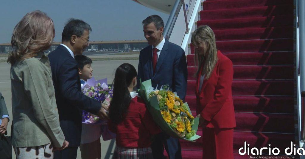Pedro Sánchez inicia su cuarta visita oficial a China en solo cuatro años