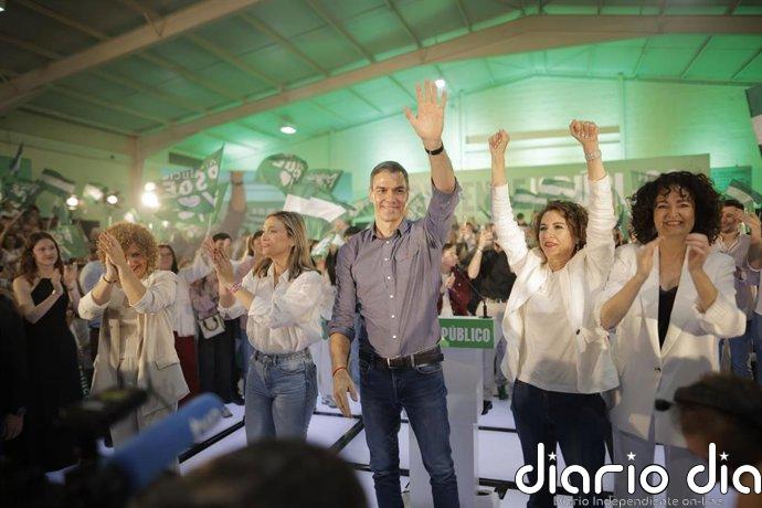 Pedro Sánchez protagoniza este domingo junto a Montero en Córdoba su segundo acto de la precampaña del 17M en Andalucía