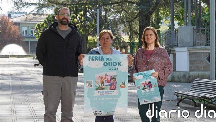 Planes en Siero este fin de semana: La Feria del Click llega a la Pola los días 25 y 26 de abril con talleres infantiles