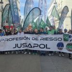 Policías y guardias civiles reclaman en Madrid la equiparación salarial y el reconocimiento de profesión de riesgo