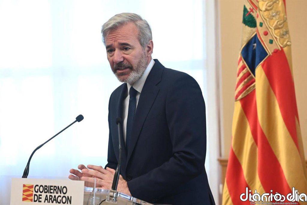 PP y Vox alcanzan un acuerdo para gobernar Aragón y para la investidura de Azcón como presidente