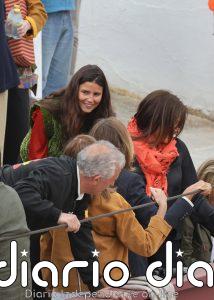 Primeras imágenes de Tana Rivera en la plaza, viendo a Roca Rey, tras confirmarse su relación