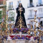 Procesiones en Jueves Santo: Gran Poder, El Divino Cautivo, El Pobre y Virgen de la Soledad de Villaverde