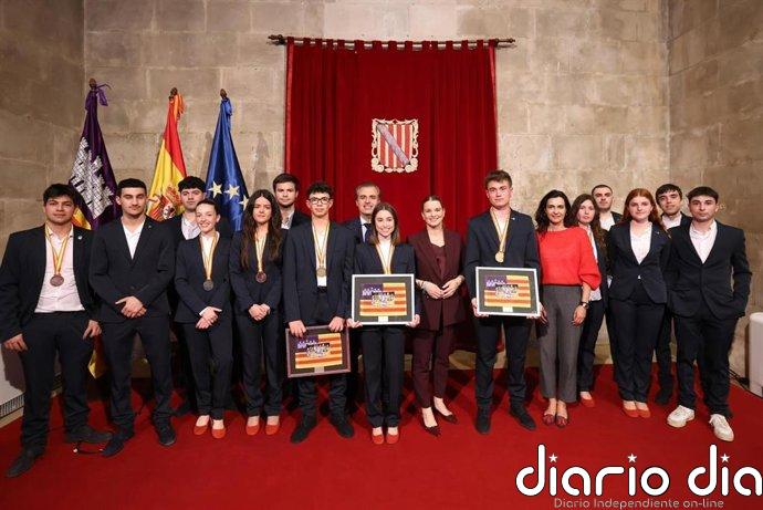 Prohens apunta que los resultados en los Spainskills 2026 son una demostración de la "calidad" de la FP de Baleares